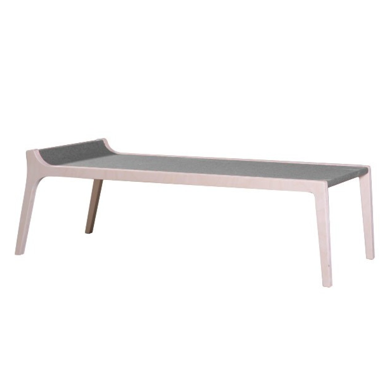 Banc enfant design Erykah - Gris